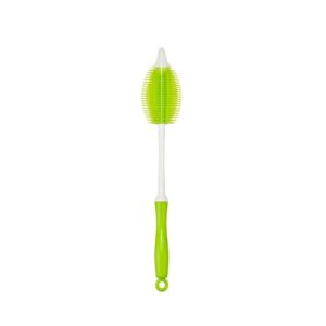 Innobaby 2-in-1 Silicone Bottle Brush, Green