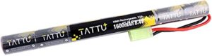 tattu 8.4v nimh airsoft battery,1600mah butterfly nunchuck stick battery with tmy connector for airsoft gun