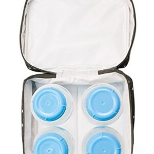 PackIt Freezable Baby Bottle Cooler for Breastmilk and Formula, Polka Dots