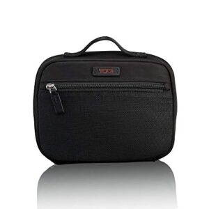 tumi - luggage accessories pouch - travel toiletry bag for men and women - large - black