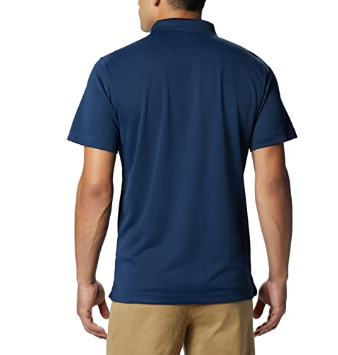 Columbia Men's Utilizer Polo, Collegiate Navy, Large