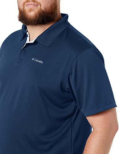 Columbia Men's Utilizer Polo, Collegiate Navy, Large