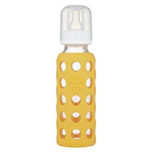 Lifefactory 9oz Glass Baby Bottle 2pk - Mango/Papaya