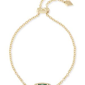 Kendra Scott Elaina Link Chain Bracelet for Women, Dainty Fashion Jewelry, 14k Gold-Plated Brass, Cat's Eye