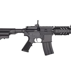 Golden Ball & DE M4 CQC Fully Automatic Electric AEG Airsoft Rifle w/Flashlight and Scope (Battery & Charger Included)