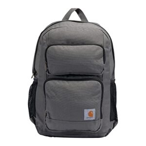 carhartt legacy standard work backpack with padded laptop sleeve and tablet storage, grey