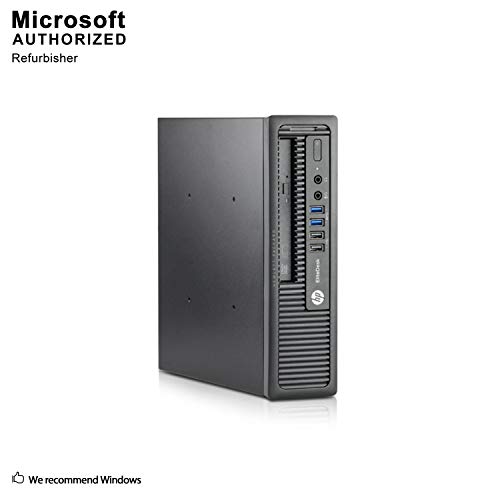 HP EliteDesk 800 G1 USFF Desktop PC - Intel Core i5-4570S 2.9GHz 8GB 500GB HDD DVDRW Windows 10 Professional (Renewed)