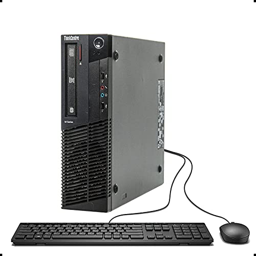 lenovo ThinkCentre M82 SFF Business Desktop Computer, Intel Core i5-3470 Quad-Core Processor 3.6GHz, 16GB RAM, 2TB HDD, DVD RW, USB, WIFI, Windows 10 Professional (Renewed)