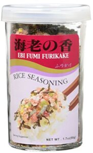 jfc ebi (shrimp) fumi furikake rice seasoning, 1.7 ounce