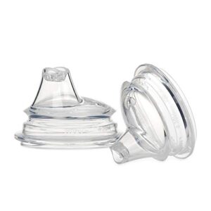 Nuby Comfort 360 Plus Bottle and Trainer Cup Replacement Spout, 2 pack