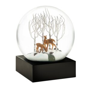 coolsnowglobes deer in the woods cool snow globe