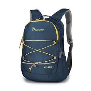 mountaintop kids backpack for boys girls preschool water resistant lightweight children daypack 10l, purplish blue