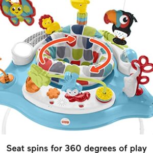 Fisher-Price Baby Bouncer Color Climbers Jumperoo Activity Center with Music Lights & Developmental Toys (Amazon Exclusive)