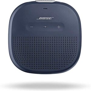 Bose SoundLink Micro: Small Portable Bluetooth Speaker (Waterproof), Midnight Blue