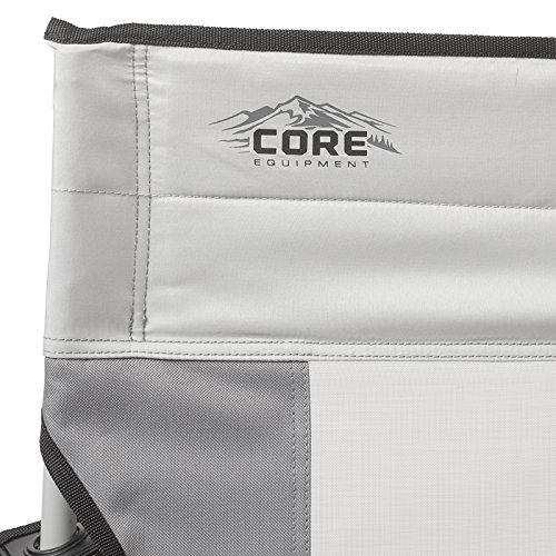 Core Equipment Tension Chair with Carry Bag, Polyester, Gray