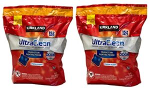 kirkland signature ultra clean laundry detergent (152 pacs (2 pack))