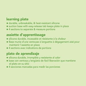 green sprouts Learning Plate