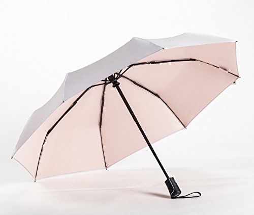 umenice UPF 50+ UV Protection Travel Umbrella Ultra Light Weight Pink