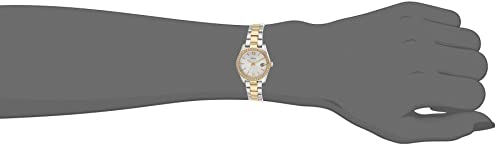 Fossil Women's Scarlette Mini Quartz Stainless Steel Three-Hand Watch, Color: Gold/Silver (Model: ES4319)