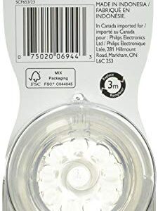 Philips AVENT Natural Baby Bottle Medium Flow Nipple 3M+, One Size, 2 Count