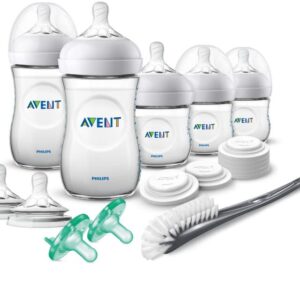 Philips Avent Natural Baby Bottle Newborn Starter Gift Set, SCD206/03