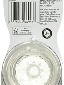 Philips Avent Natural Baby Bottle Nipple, Slow Flow Nipple 1M+, 2pk, SCF652/23