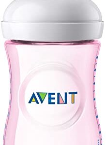 Philips Avent Natural Baby Bottle Pink Gift Set, SCD206/11