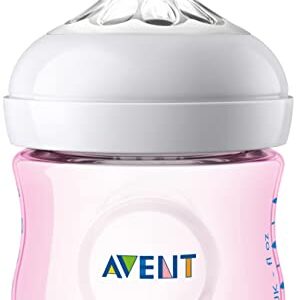 Philips Avent Natural Baby Bottle Pink Gift Set, SCD206/11