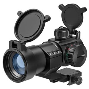 cvlife tactical gun sight red green dot scope reflex sight for 20mm cantilever mount
