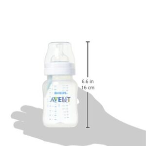 Philips Avent Anti-Colic Baby Bottle with AirFree Vent Beginner Gift Set Clear, SCD394/02