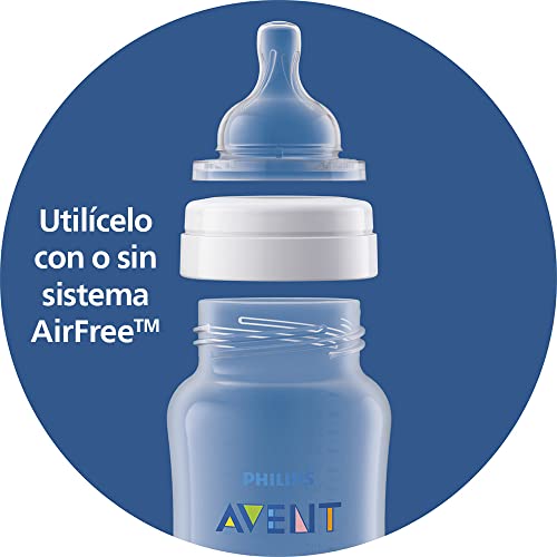 Philips Avent Anti-Colic Baby Bottle with AirFree Vent Beginner Gift Set Clear, SCD394/02