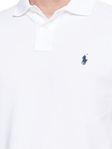 POLO RALPH LAUREN Custom Slim Fit Mesh Polo White MD