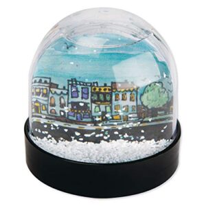 S&S Worldwide Color-Me Snow Globe Kit, Create Your Own Design on Incl. Insert, Fill, Shake & Enjoy the "Snow" Fall! DIY Craft For Kids & Adults, Ideas & How-To's Incl. Approx. 3”W x 3-1/2”H. Makes 12