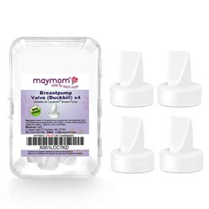 maymom pump valve for lansinoh breast pumps signature pro/smartpump/manual breast pumps. replace lansinoh pump valves.