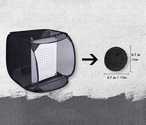 AirSoft Target For Shooting, Reusable BB & Pellet Guns With Trap Net Catcher Training Targets