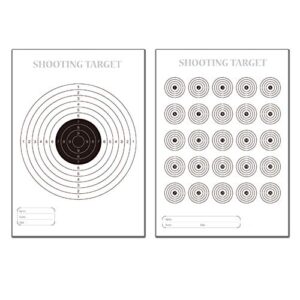 AirSoft Target For Shooting, Reusable BB & Pellet Guns With Trap Net Catcher Training Targets