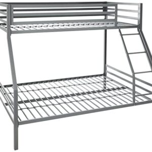 Novogratz 4146429N Maxwell Metal Bunk Bed, Twin over Full