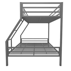 Novogratz 4146429N Maxwell Metal Bunk Bed, Twin over Full