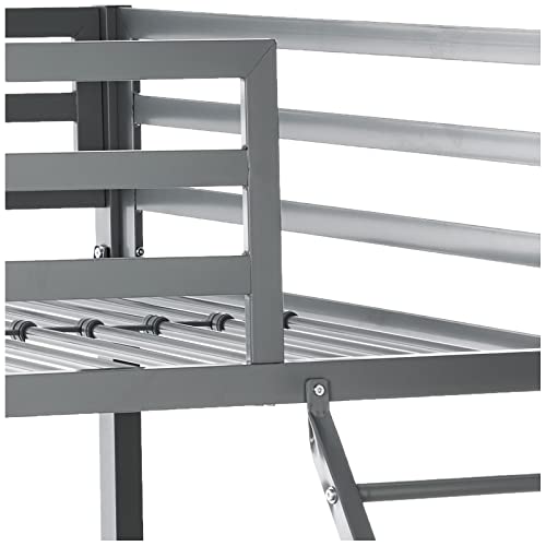 Novogratz 4146429N Maxwell Metal Bunk Bed, Twin over Full