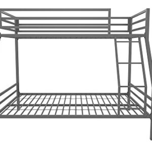 Novogratz 4146429N Maxwell Metal Bunk Bed, Twin over Full