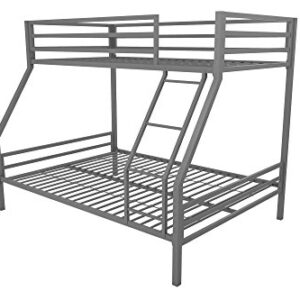 Novogratz 4146429N Maxwell Metal Bunk Bed, Twin over Full