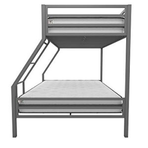 Novogratz 4146429N Maxwell Metal Bunk Bed, Twin over Full