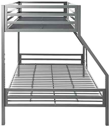 Novogratz 4146429N Maxwell Metal Bunk Bed, Twin over Full