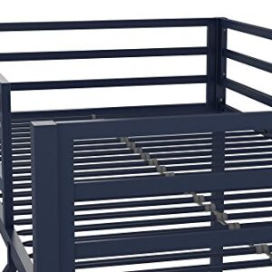 Novogratz 4146629N Maxwell Metal Bunk Bed, Twin over Full