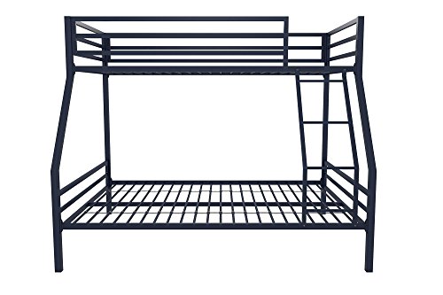 Novogratz 4146629N Maxwell Metal Bunk Bed, Twin over Full