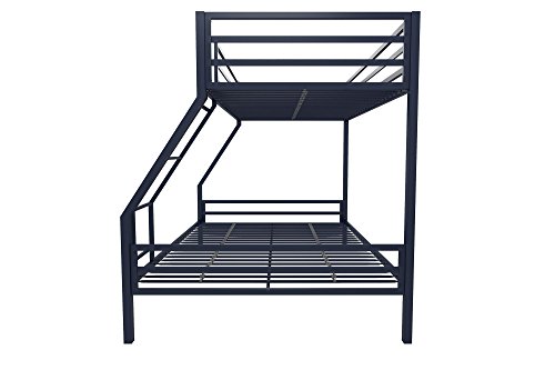 Novogratz 4146629N Maxwell Metal Bunk Bed, Twin over Full