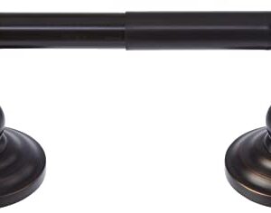 Amazon Basics AB-BR805-OR Traditional Spring Toilet Paper Holder, Oil Rubbed Bronze