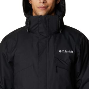 Columbia Men's Bugaboo II Fleece Interchange Jacket, Black, Large Tall