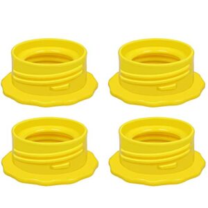 Baby Bottle Thread Changer, Baby Bottle Converter Allow Spectra S1 S2 Pumps' Wide Mouth Flanges to Use Medela Bottles