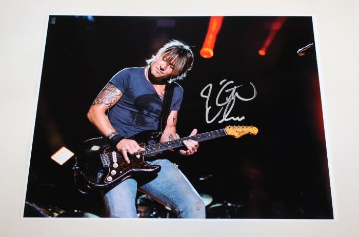 Keith Urban 'Blue Ain't Your Color' Signed Autographed 11x14 Glossy Poster Photo Loa